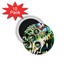 Dark Abstract Bubbles 1 75  Magnets (10 Pack) 