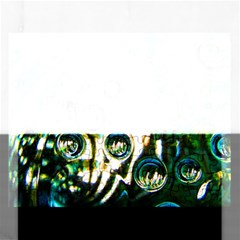 Dark Abstract Bubbles Rectangular Jigsaw Puzzl