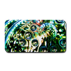 Dark Abstract Bubbles Medium Bar Mats