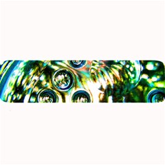 Dark Abstract Bubbles Large Bar Mats