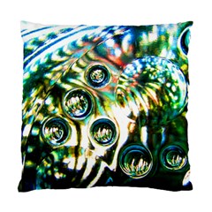 Dark Abstract Bubbles Standard Cushion Case (two Sides)