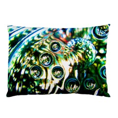 Dark Abstract Bubbles Pillow Case