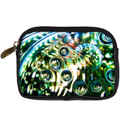 Dark Abstract Bubbles Digital Camera Cases by Amaryn4rt