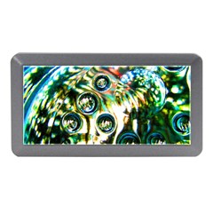 Dark Abstract Bubbles Memory Card Reader (mini) by Amaryn4rt