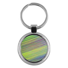 Diagonal Lines Abstract Key Chains (round) 