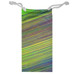 Diagonal Lines Abstract Jewelry Bag