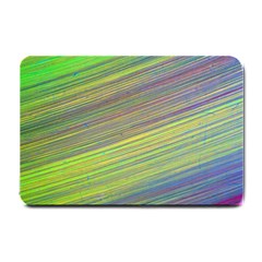 Diagonal Lines Abstract Small Doormat 