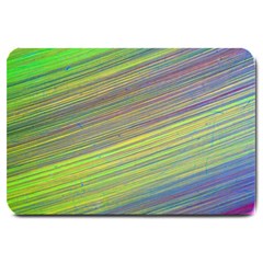 Diagonal Lines Abstract Large Doormat 