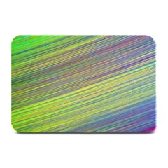 Diagonal Lines Abstract Plate Mats