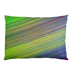 Diagonal Lines Abstract Pillow Case