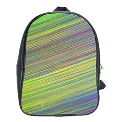 Diagonal Lines Abstract School Bags(large) 