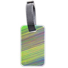 Diagonal Lines Abstract Luggage Tags (two Sides)