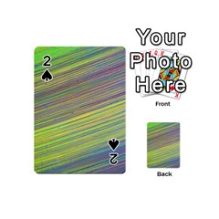 Diagonal Lines Abstract Playing Cards 54 (mini) 