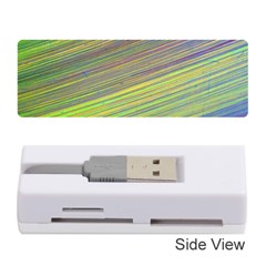 Diagonal Lines Abstract Memory Card Reader (stick)  by Amaryn4rt