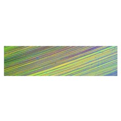 Diagonal Lines Abstract Satin Scarf (oblong)