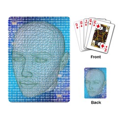 Digital Pattern Playing Card