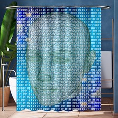 Digital Pattern Shower Curtain 60  X 72  (medium) 