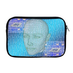 Digital Pattern Apple Macbook Pro 17  Zipper Case