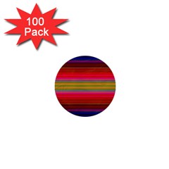 Fiesta Stripe Colorful Neon Background 1  Mini Buttons (100 Pack)  by Amaryn4rt