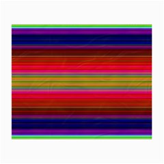 Fiesta Stripe Colorful Neon Background Small Glasses Cloth