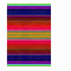 Fiesta Stripe Colorful Neon Background Large Garden Flag (two Sides)