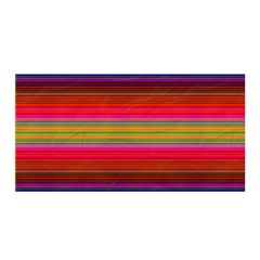 Fiesta Stripe Colorful Neon Background Satin Wrap