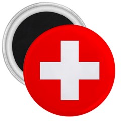 Flag Of Switzerland 3  Magnets