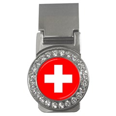 Flag Of Switzerland Money Clips (cz)  by Amaryn4rt