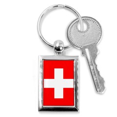 Flag Of Switzerland Key Chains (rectangle) 