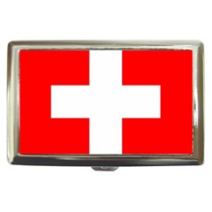 Flag Of Switzerland Cigarette Money Cases