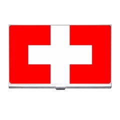 Flag Of Switzerland Business Card Holders