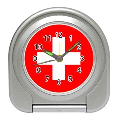 Flag Of Switzerland Travel Alarm Clocks