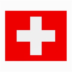 Flag Of Switzerland Small Glasses Cloth