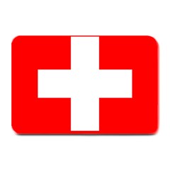 Flag Of Switzerland Plate Mats by Amaryn4rt