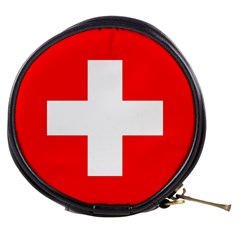 Flag Of Switzerland Mini Makeup Bags by Amaryn4rt