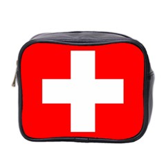 Flag Of Switzerland Mini Toiletries Bag 2-side