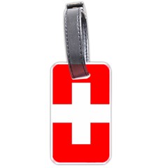 Flag Of Switzerland Luggage Tags (one Side) 