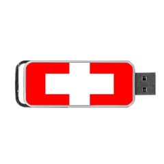 Flag Of Switzerland Portable Usb Flash (one Side)