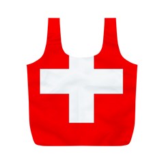 Flag Of Switzerland Full Print Recycle Bags (m)  by Amaryn4rt