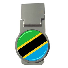 Flag Of Tanzania Money Clips (round)  by Amaryn4rt