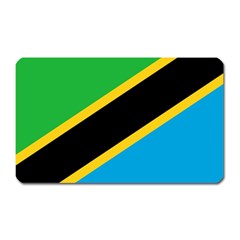 Flag Of Tanzania Magnet (rectangular) by Amaryn4rt