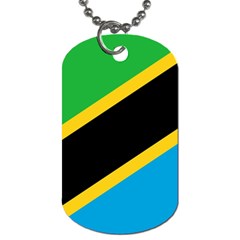 Flag Of Tanzania Dog Tag (one Side)