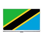 Flag Of Tanzania Business Card Holders Front