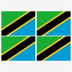 Flag Of Tanzania Belt Buckles