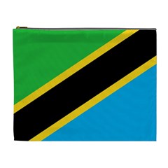 Flag Of Tanzania Cosmetic Bag (xl) by Amaryn4rt