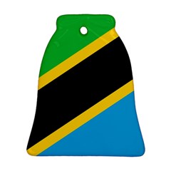 Flag Of Tanzania Bell Ornament (two Sides)