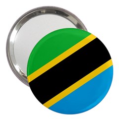 Flag Of Tanzania 3  Handbag Mirrors