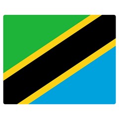 Flag Of Tanzania Double Sided Flano Blanket (medium)  by Amaryn4rt