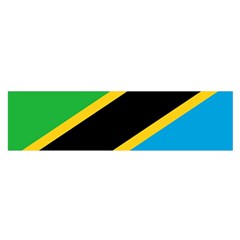 Flag Of Tanzania Satin Scarf (oblong)