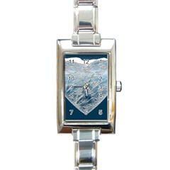 Frozen Heart Rectangle Italian Charm Watch